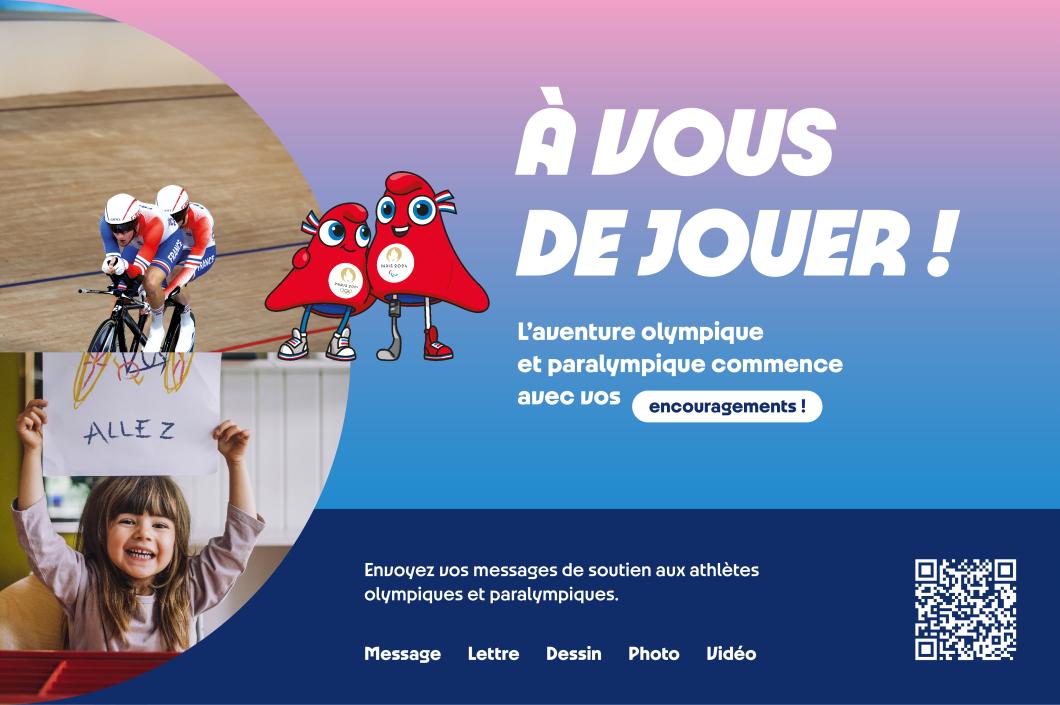 Encouragements aux athlètes